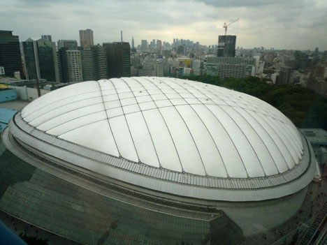 東京ドームの天井