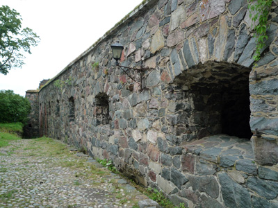 スオメンリンナ・防御壁の跡
