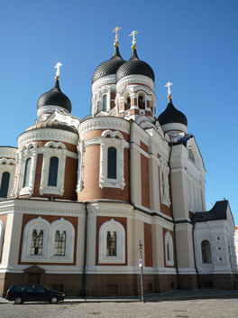 タリン旧市街・アレクサンドル・ネフスキー聖堂
