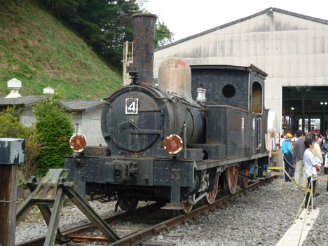 1886年製造の蒸気機関車