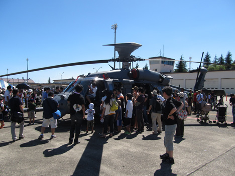横田基地友好祭: ヘリコプターの乗車体験