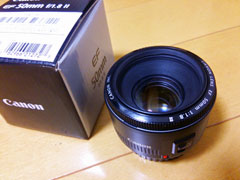 Canon(キヤノン) 単焦点レンズ EF50mm F1.8 II