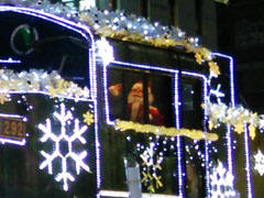 新橋駅SL広場のクリスマスイルミネーション