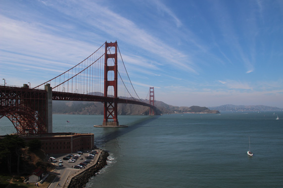 サンフランシスコ旅行: ゴールデンゲートブリッジ