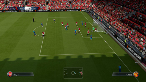 FIFA 18 Switch版: ゲーム画面