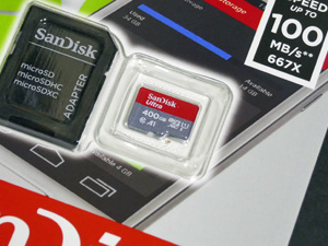 microSDXC 400GB (SanDisk/サンディスク)