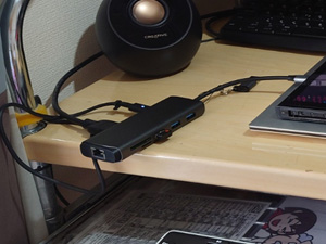 USB-Cハブ比較 - DellのノートPCとNintendo Switchに接続