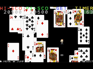 ワンパクとトランプ - プチコン4公式のトランプ画像を使ったスコアアタックゲーム