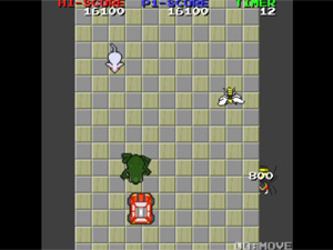 ノックアウトドライブ - プチコン4でLRボタンだけを使ったショートゲーム